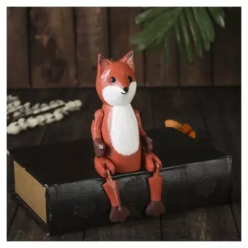 Сувенир "Лисёнок-висячие лапки" дерево 4,5х9х33 см