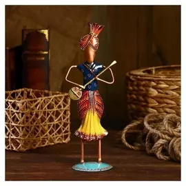 Сувенир "Музыкант" металл. 9х8х31 см