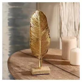 Сувенир "Перо" на подставке 10х5х27 см