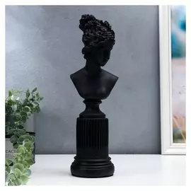 Сувенир полистоун "Муза" чёрная 36х10 см