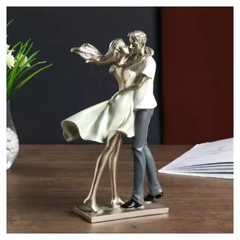 Сувенир полистоун "Поцелуй на ветру" 31,5х10х20 см