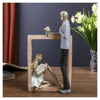 Сувенир полистоун "Признание в любви" 26х14х9 см