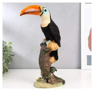 Сувенир полистоун "Тукан" 30,3х12,3х9 см