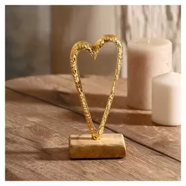 Сувенир "Сердце" на подставке 7,5х5х17 см