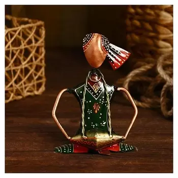 Сувенир "Талантливый музыкант" металл. 12х7,5х16 см