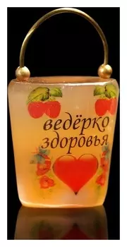 Сувенир «Ведёрко здоровья», селенит