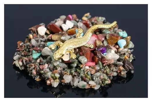 Сувенир "Ящерица на горке"