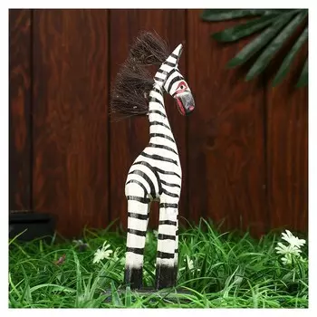 Сувенир "Зебра гламурная"