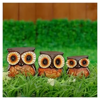 Сувенирный набор дерево "Совы" 21х7,5х10 см