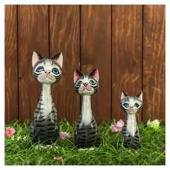 Сувенирный набор "Кошечки чудо"(15,20,25) 13х7х25 см