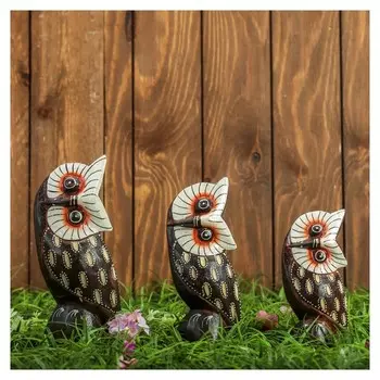 Сувенирный набор "Совы"(16,18,20) 19х5х20 см