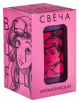 Свеча ароматическая, принцессы