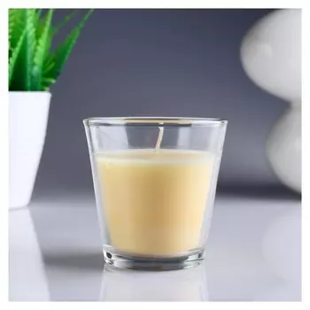 Свеча ароматизированная в стакане Персик