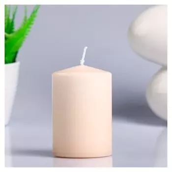 Свеча-цилиндр ароматическая Пряное яблоко 5,6х8 см