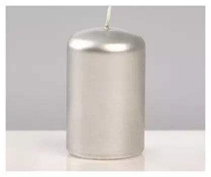 Свеча - цилиндр лакированная, 5×8 см
