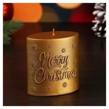 Свеча декоративная "Олень и ёлочка"