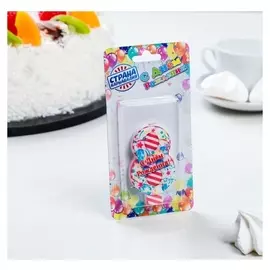 Свеча для торта Праздничная Цифра 8