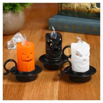 Свеча «Хэллоуин», световая