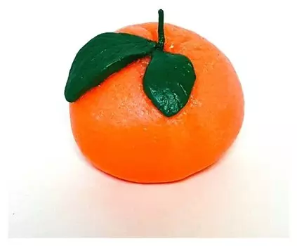 Свеча Мандаринка 5х5х4,5 см