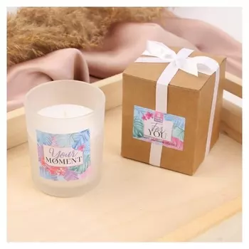 Свеча "Moment", 7 х 8,5 см