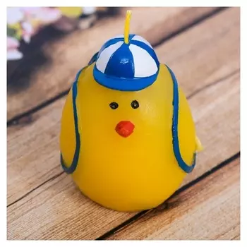 Свеча пасхальная Цыплёнок с рюкзачком