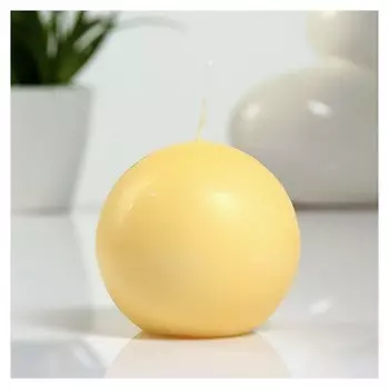 Свеча шар 80 сл.кость