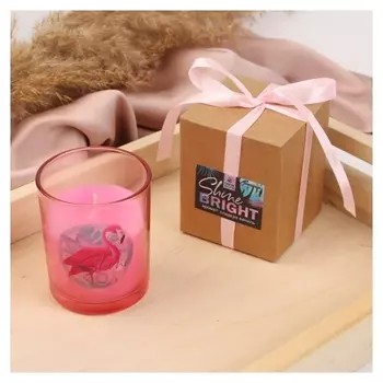 Свеча "Shine On", 7 х 8,5 см