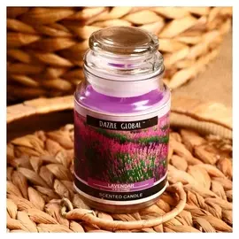 Свеча в банке "Лаванда" 11х5,5 см 140 мл
