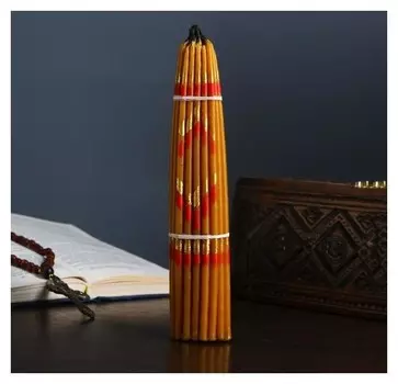 Свечи иерусалимские восковые (Медовые)