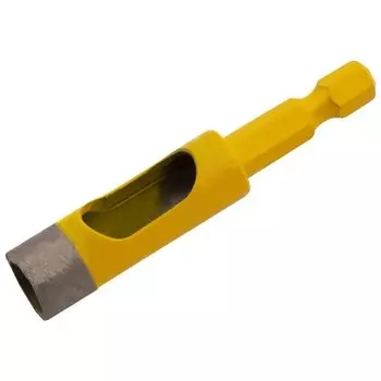 Сверло алмазное по керамограниту, 12 х 35 мм, шестигранный хвостовик