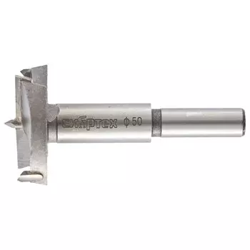 Сверло форстнера по дереву, 50 мм, цилиндрический хвостовик