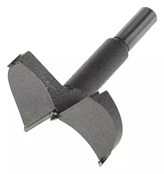 Сверло форстнера Tundra, твердосплавные пластины, цилиндрический хвостовик, 60 мм