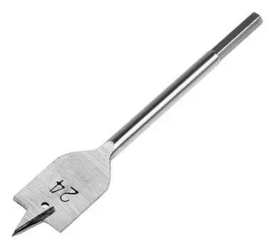 Сверло по дереву перовое лом, шестигранный хвостовик, 24 х 152 мм