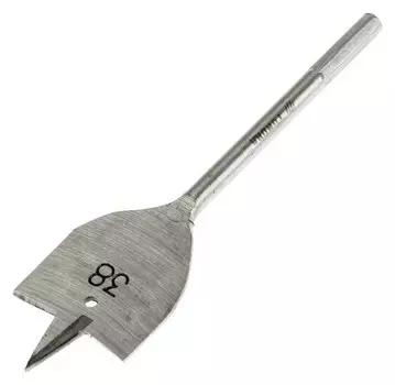 Сверло по дереву перовое Tundra, шестигранный хвостовик, 38 х 152 мм