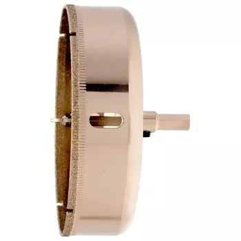 Сверло по керамической плитке и стеклу, 100 х 55 мм, шестигранный хвостовик, с центрующим сверлом