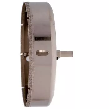 Сверло по керамической плитке и стеклу, 120 х 55 мм, шестигранный хвостовик, с центрующим сверлом