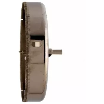 Сверло по керамической плитке и стеклу, 140 х 55 мм, шестигранный хвостовик, с центрующим сверлом