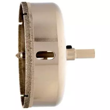 Сверло по керамической плитке и стеклу, 80 х 55 мм, шестигранный хвостовик, с центрующим сверлом