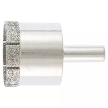 Сверло по стеклу и керамической плитке, 38 х 55 мм, цилиндрический хвостовик