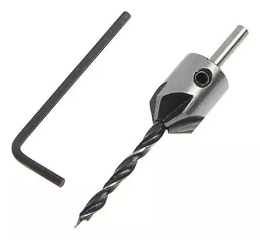 Сверло с зенкером Tundra, 4 х 75 мм
