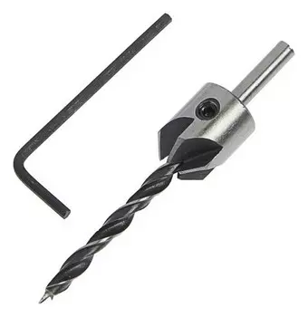 Сверло с зенкером Tundra, 6 х 93 мм