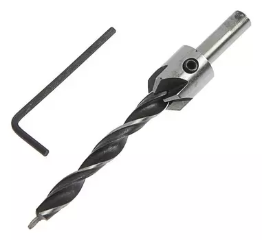 Сверло с зенкером Tundra, 8 х 110 мм