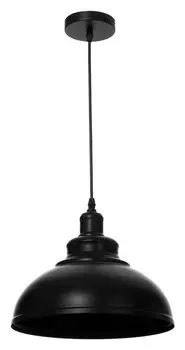 Светильник 1250/1bk E27 40вт черный 30х30х24-124 см