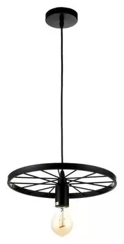 Светильник 1251/1bk E27 40вт черный 30х30х10-110 см