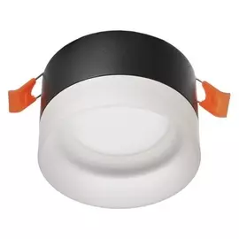 Светильник 1593/1bk LED 5Вт 4000к черный 8х8х7,2 см