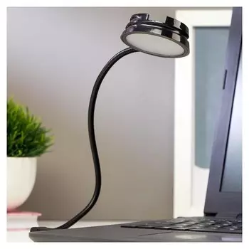 Светильник 16040/1 LED 0,5вт USB черный 6х6х2 см