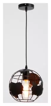 Светильник 1950/1 E27 40вт черный 21,5х21,5х19 см