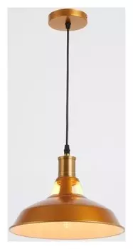 Светильник 1955/1gd E27 40вт золото 27х27х25-125 см