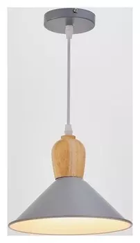 Светильник 2034833/1 E27 40вт серый 22х22х21 см