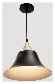 Светильник 2034836/1 E27 40вт черный-шампань 29х29х25 см